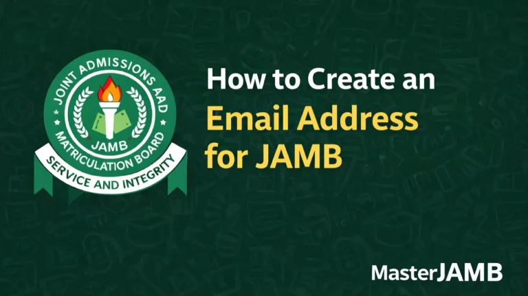 How to Create an Email Address for JAMB 2026