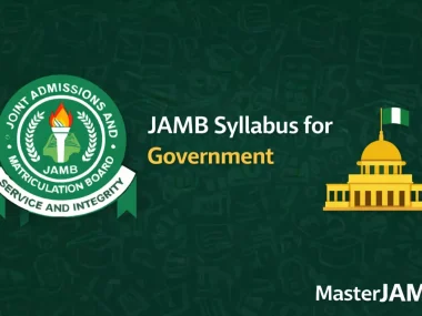 JAMB Syllabus for Government 2026