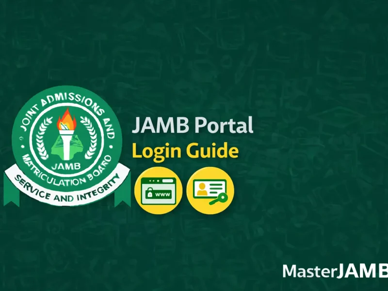 JAMB Portal Login Guide 2026 for UTME & DE Candidates (Step-by-Step)
