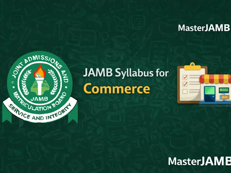 Jamb syllabus for commerce 2026