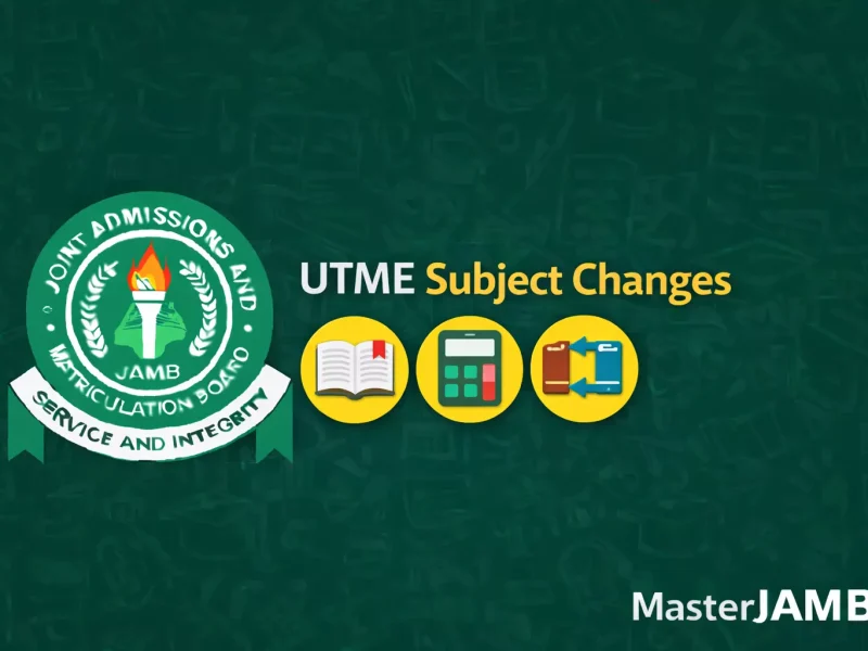 2026 UTME Subject Changes – JAMB Opens Correction Portal