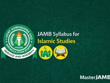 JAMB syllabus for islamic studies