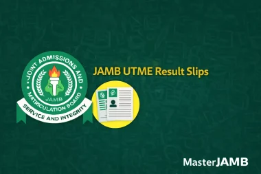 jamb utme result slips 2026