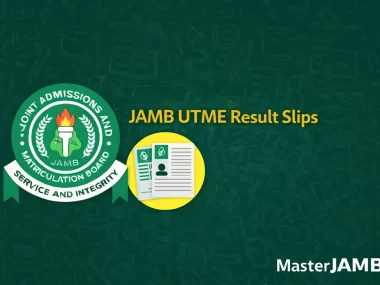 jamb utme result slips 2026