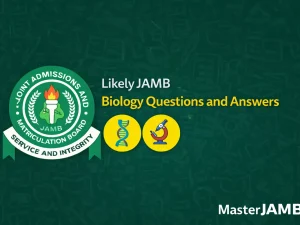 Likely JAMB Biology Questions and Answers 2026