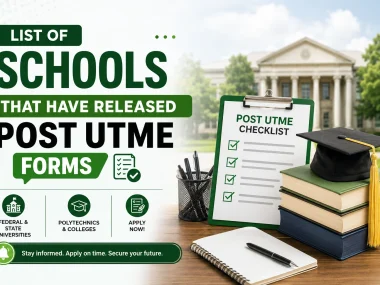 Post-UTME 2026: List of Schools That Have Released Forms